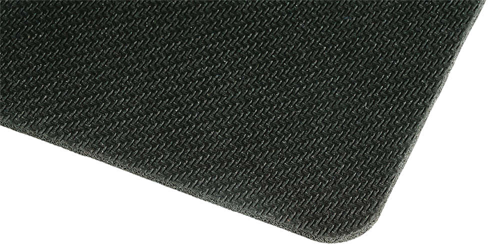 Макро-фото нижней поверхности коврика для мыши.