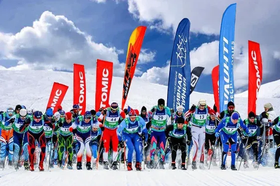 Лыжный марафон TOKSOVOCUP