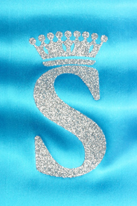 Фольга: серебряные блестки