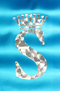 Фольга: серебро голографическое