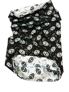 Двухслойный сшивной Бафф с печатью логотипов с наружной и с внутренней стороны