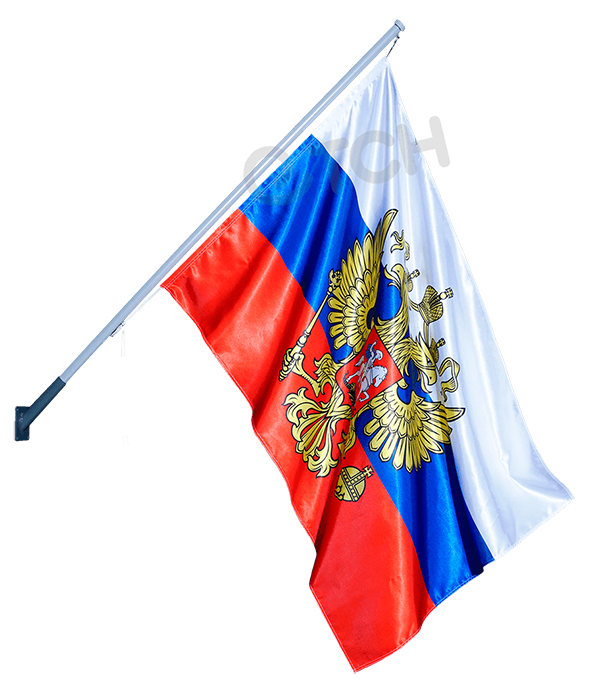 Фасадный флаг на ткани Атлас