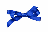 Лента синего цвета