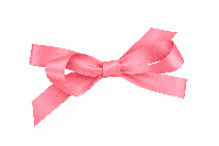 Лента кораллового цвета