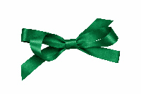 Лента тёмно-зелёного цвета