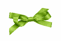 Лента зелёного цвета