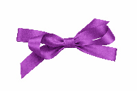 Лента сиреневого цвета
