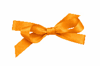 Лента жёлто-оранжевого цвета