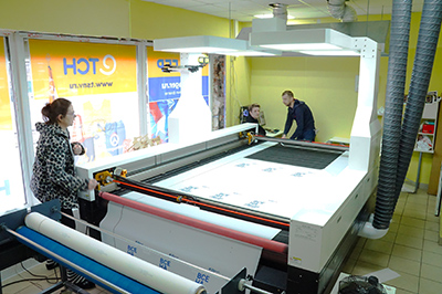 Лазерный раскройщик ткани Photonim P1827 Sсan Pro