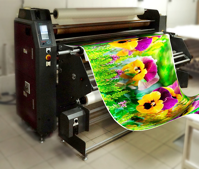 Каландровый термопресс Titan Jet 160 см для сублимационной печати