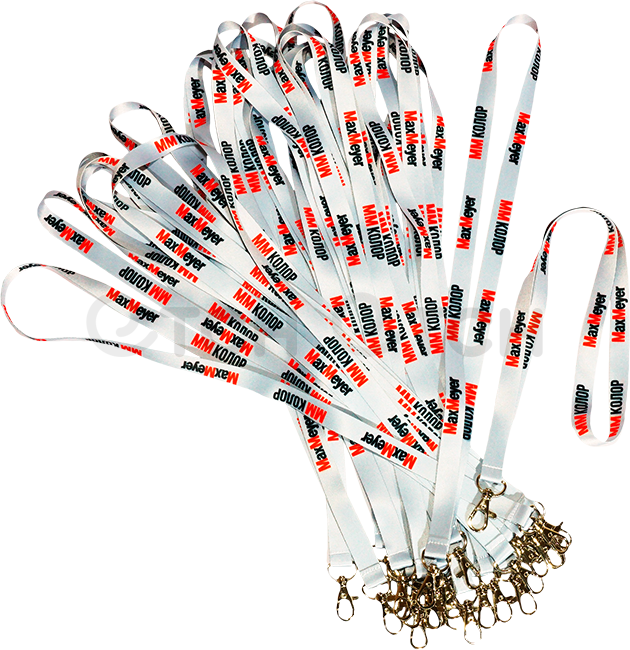 Лента для бейджа 15 мм. с сублимационной печатью