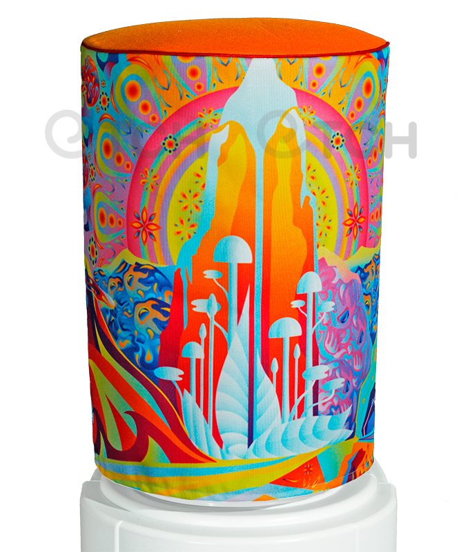 Чехол на бутылку кулера со своим рисунком