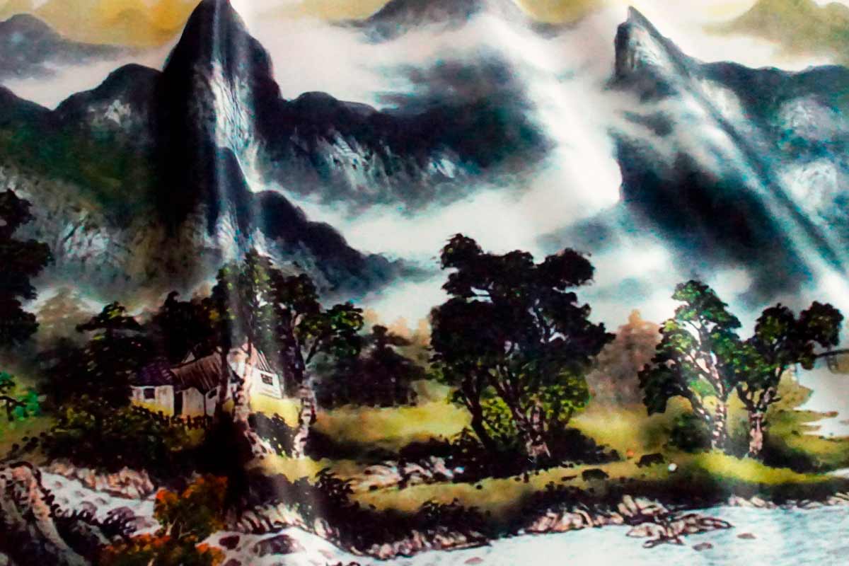 Макро-фото Сатена.