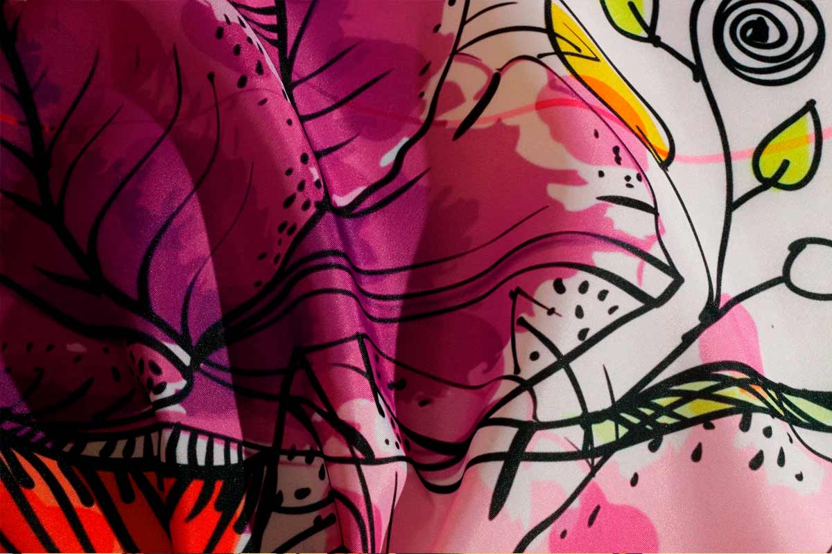 Макро-фото Таффеты.