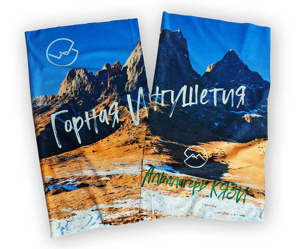 Бесшовный баф из джерси