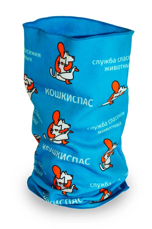 Бафф из флиса однослойный