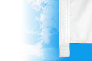 Крепежная петля на флаге расцвечивания