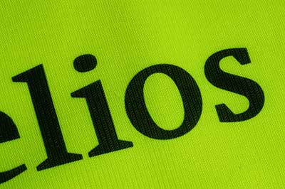 Вид логотипа нанесенного сублимационной печатью