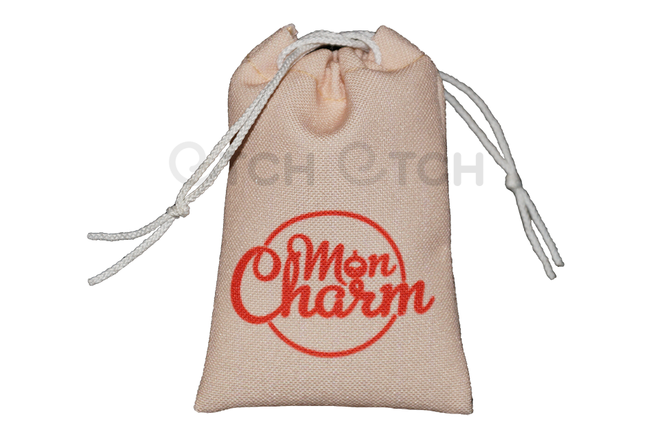 Мешочек с логотипом из материала Арт Холст.