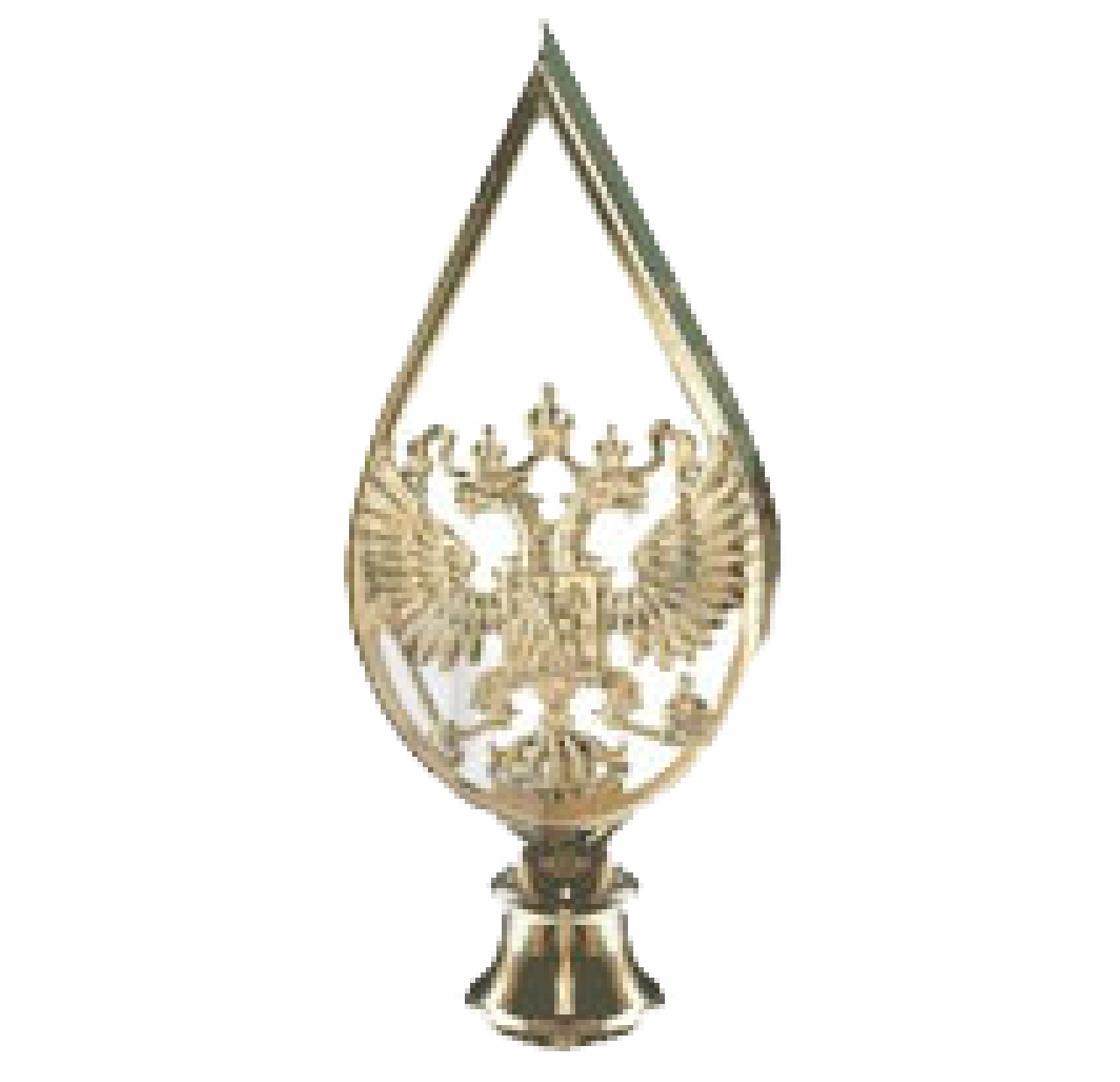 Навершие латунное РФ