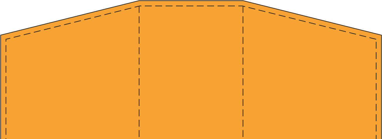 Тройной карман для фартуков