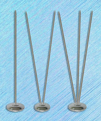 Металлические подставки для флажков