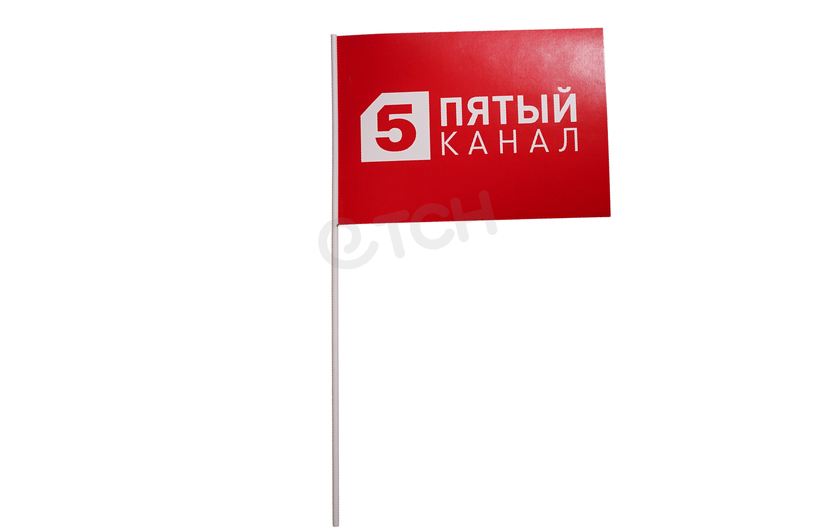 Печать ручных флажков на палочке в СПб