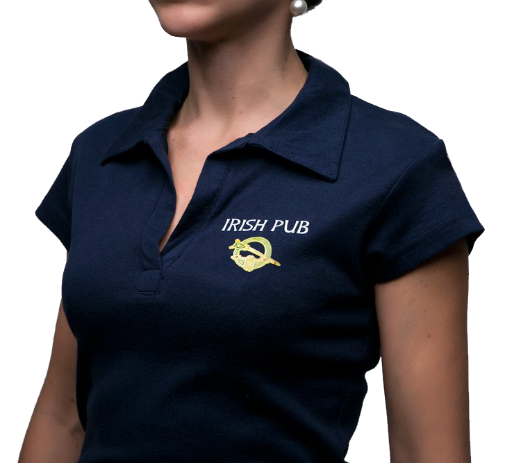 Рубашка Поло с вышитым логотипом