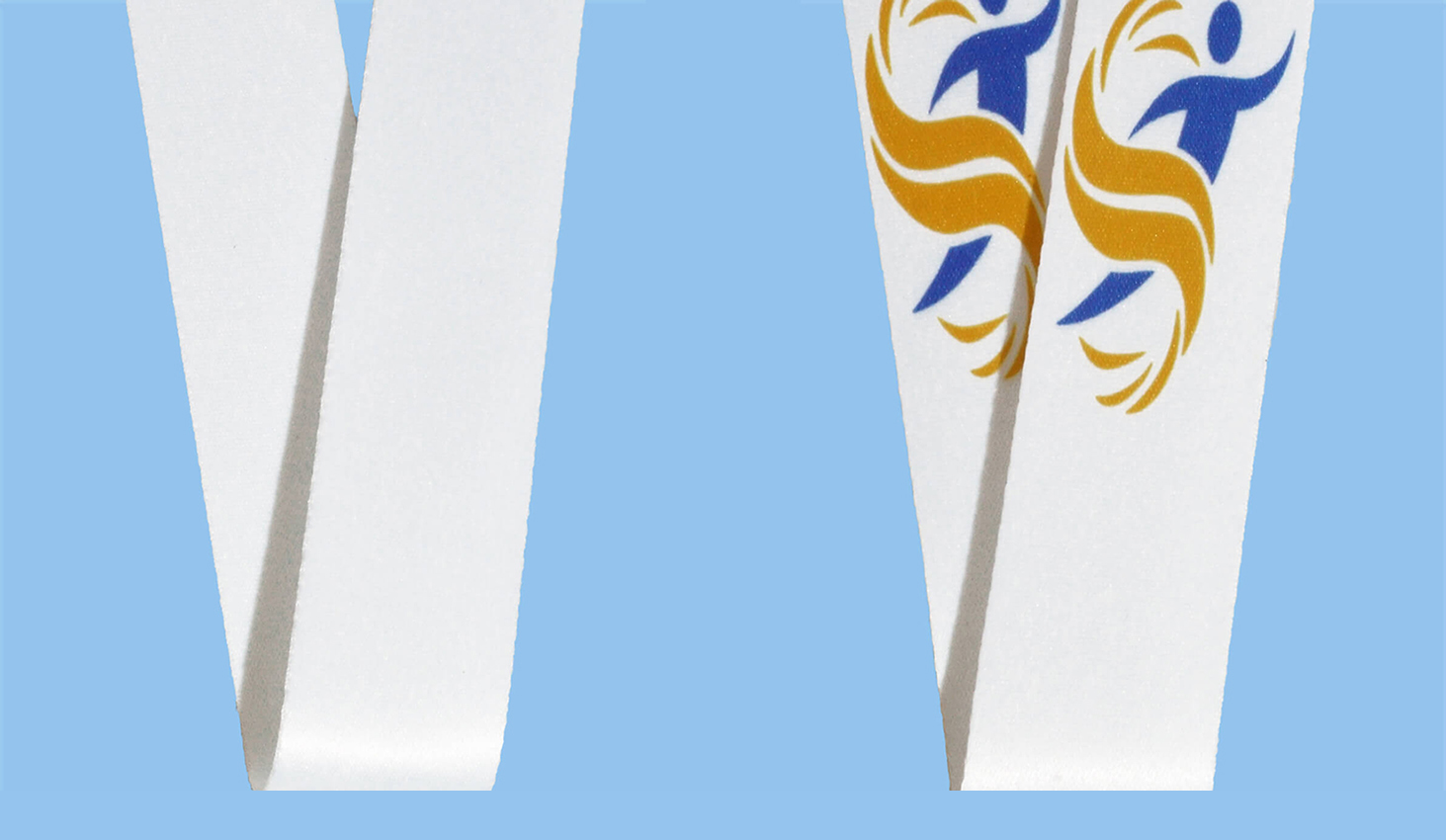 Образец ленты для медалей вида Софт с печатью