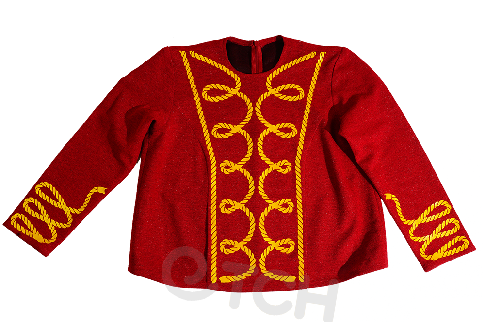 Нанесение на костюм термо-пленкой