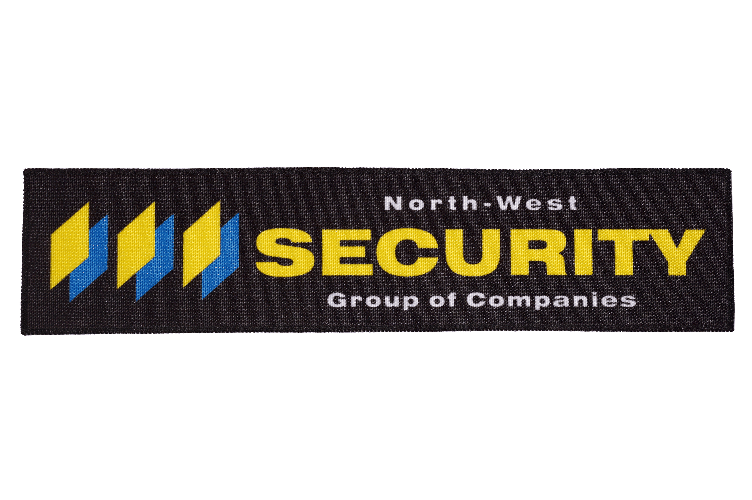 Нашивка печатная 4х16 см., ткань габардин