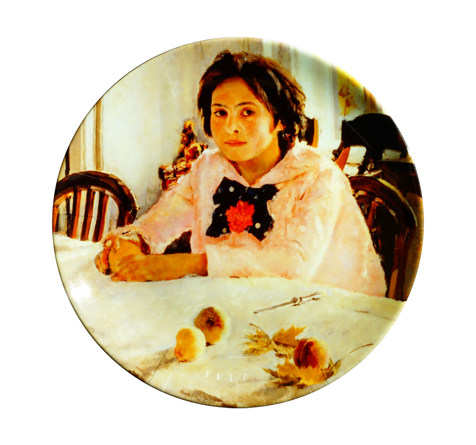 Тарелка с принтом репродукции