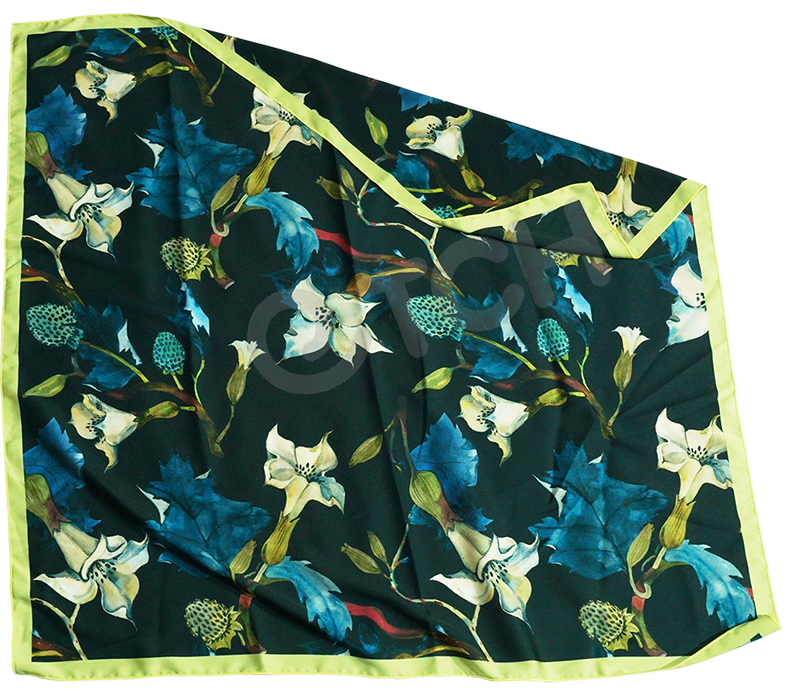 Платок с печатью на заказ со своим принтом