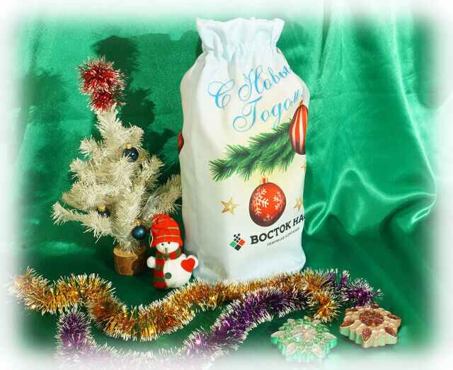 Мешочек для новогодних подарков