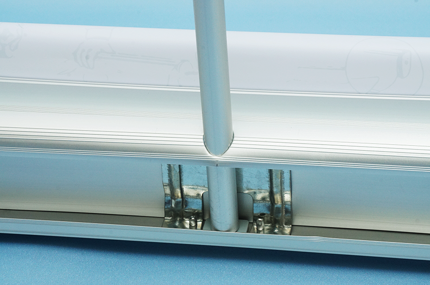 Стенд Ролл ап Стандарт фото установки штока в корпус