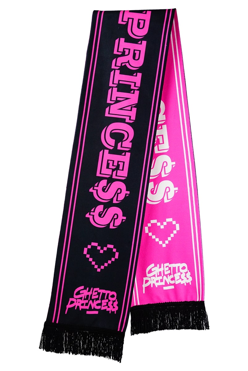 Флисовый, клубный шарф на заказ