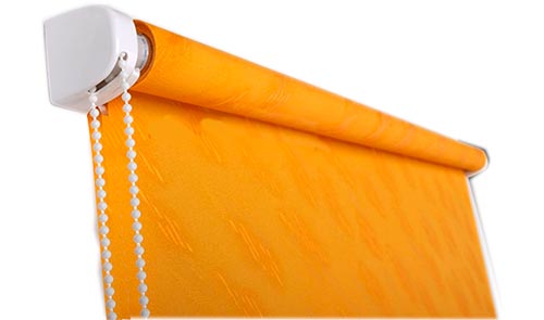 Вид механизма рулонной шторы.