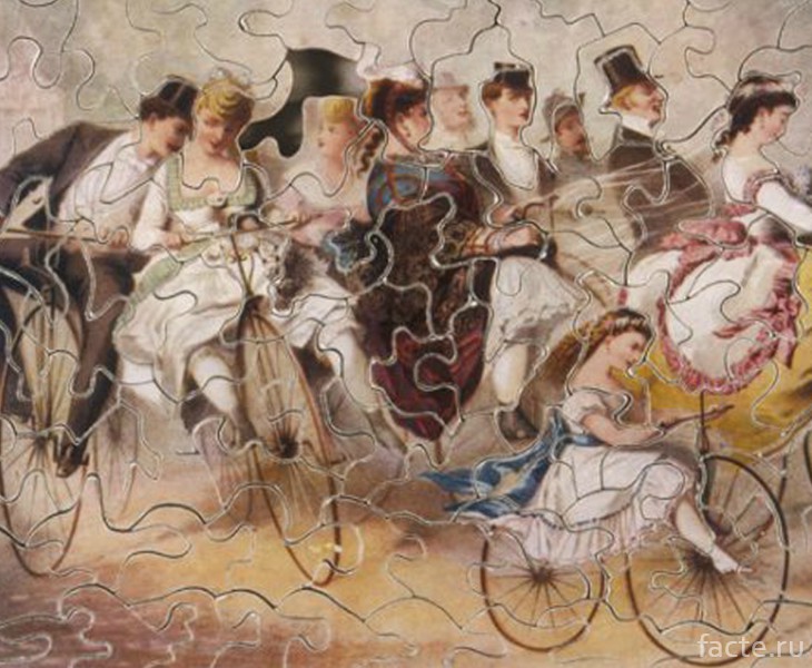 Старинные лобзиковые пазлы jigsaw puzzle в России