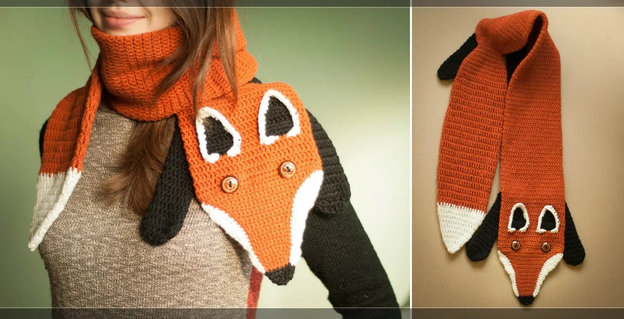 Интересный шарф