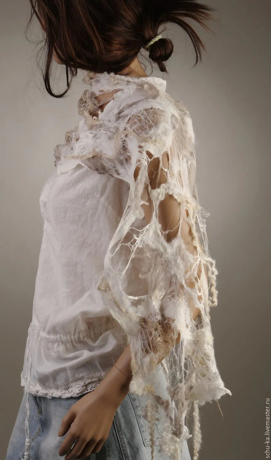 Интересный шарф спрут