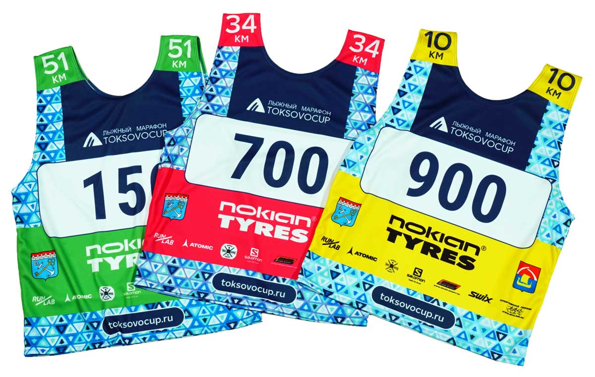 Три стартовых майки в трех разных цветовых дизайнах