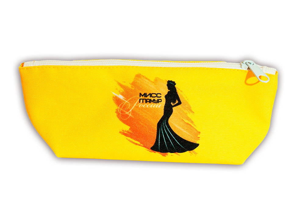 Сумочка пеннал с печатью логотипа