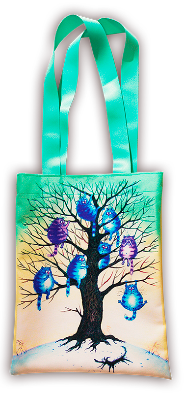 Сумка шоппер Промо плюс на заказ со своим рисунком