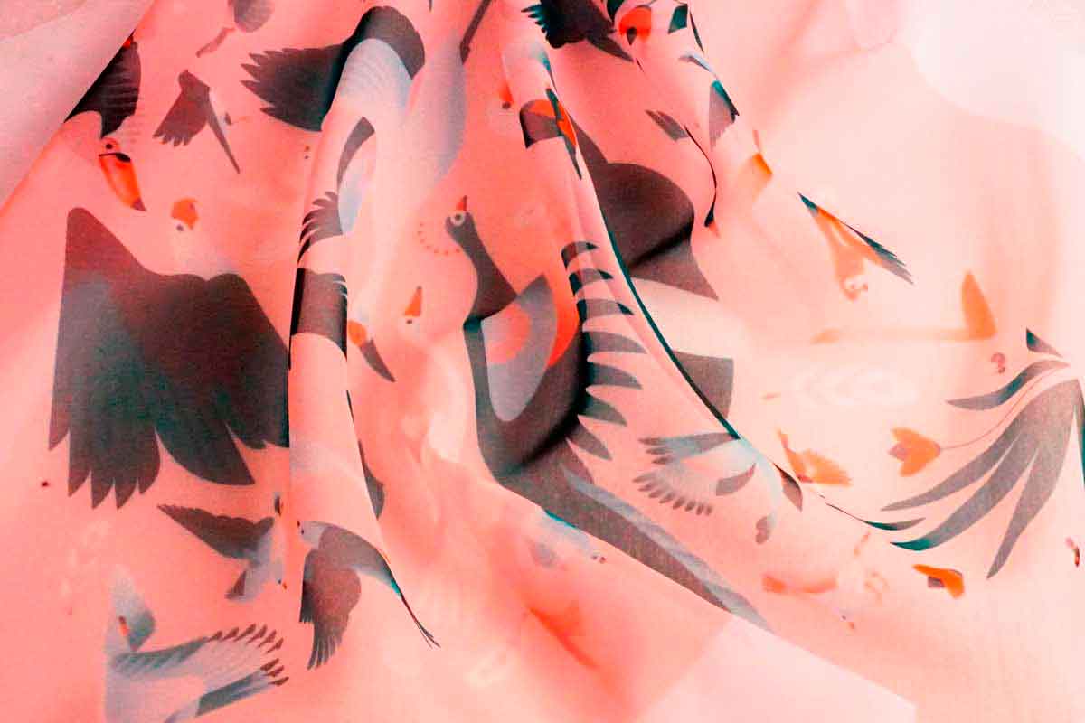 Макро-фото Шифона.