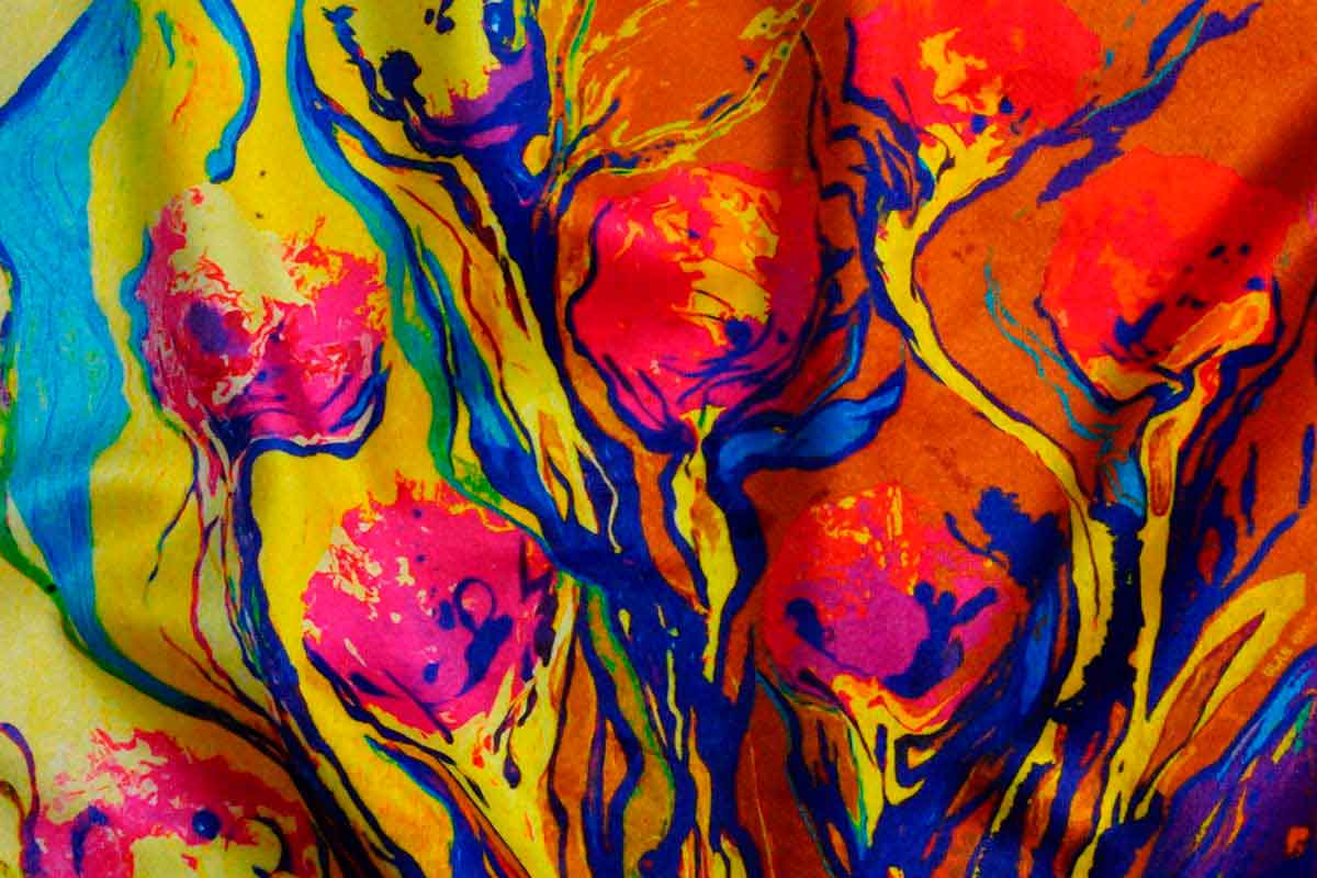 Макро-фото бархата.