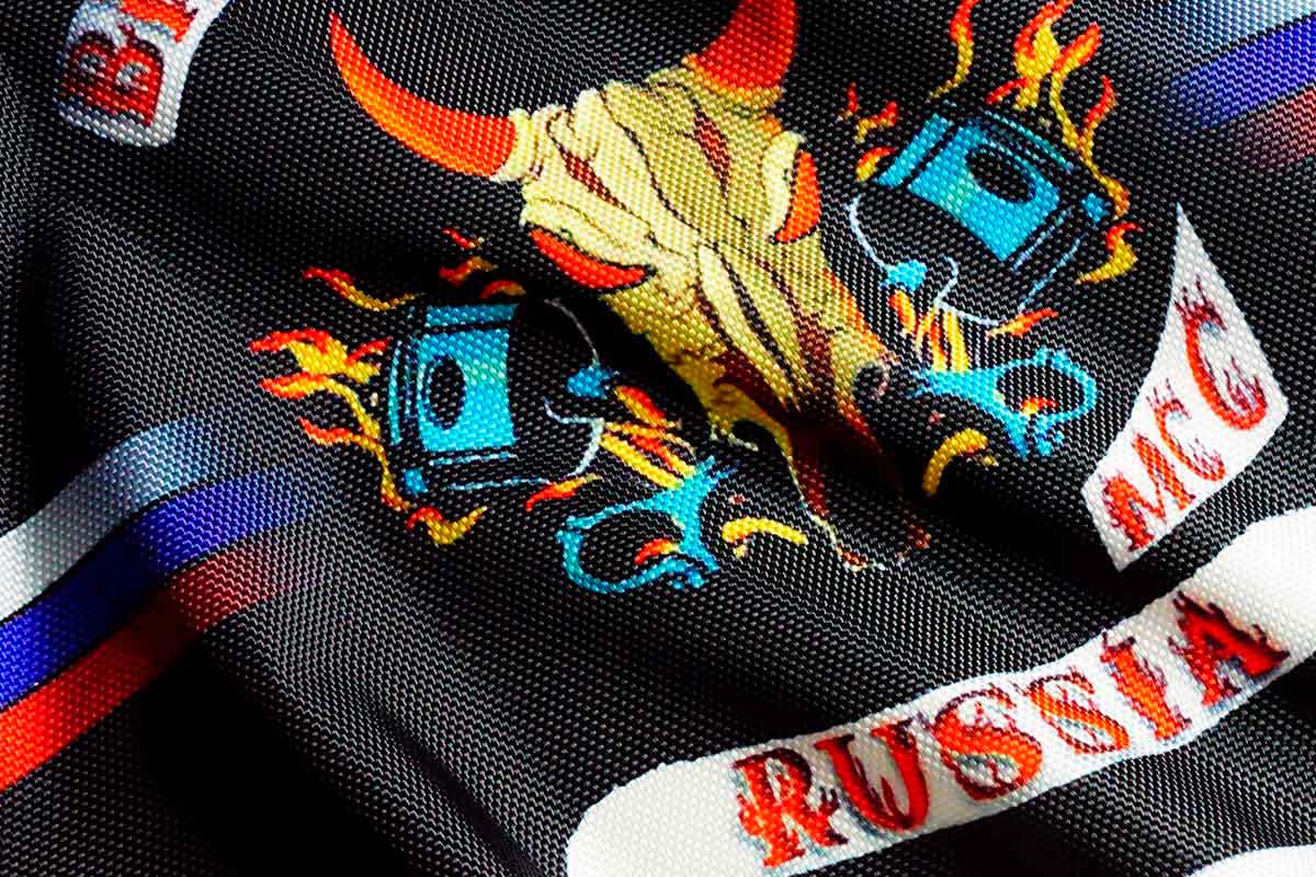 Образец печати на Оксфорде 1000.